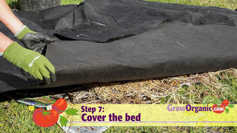 lasagna gardening compost cover compostex fabric